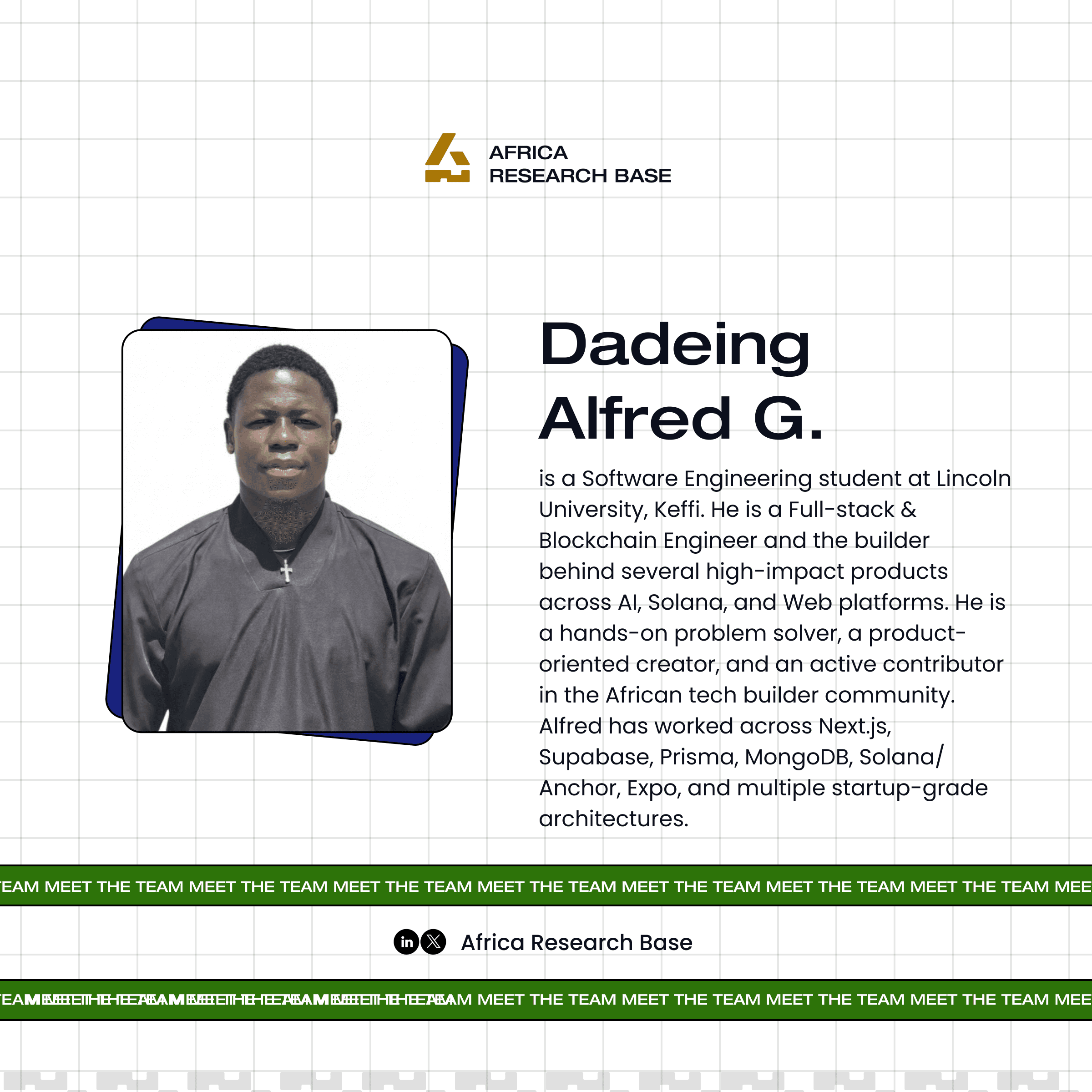 Alfred - FUllstack & Blockchain Developer